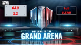 Using Strategy To Win Grand Arena | Full Clear | SWGOH | Star Wars Galaxy of Heroes