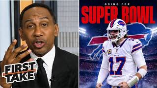 FIRST TAKE | THIS IS JOSH ALLEN'S YEAR! Stephen A. Makes BOLD Super Bowl Call After Rams OT Win