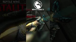 Mortal Kombat X - All Reptile Fatalities 4K 60Fps