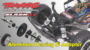 #04 Traxxas Slash 4X4 - Aluminum Bearing & Adapter for Slipper Shaft Install