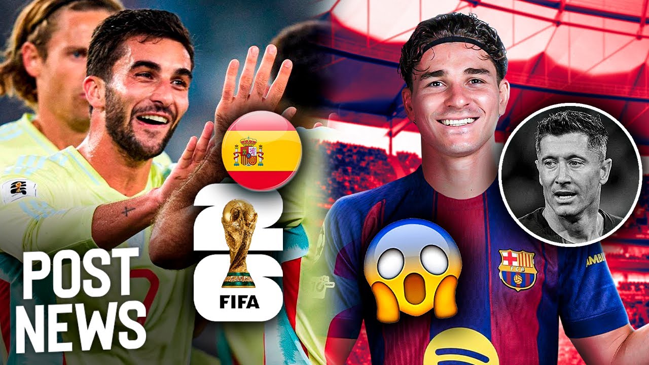 ESPAÑA, A UN PASO DEL MUNDIAL | EL BARÇA PUEDE FICHAR a JULIÁN ALVAREZ