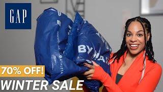 These GAP Winter Sale Deals Were WILD | 70% OFF Try-On Haul screenshot 5