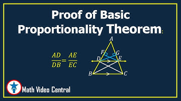 Proof of Basic Proportionality Theorem | Thales Theorem | Geometry