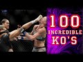 100 incredible knockouts  womens division