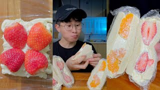 How to make fruit sando