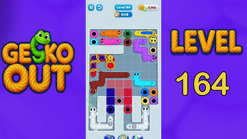 Gecko Out Level 164 Solution | Step by Step Walkthrough