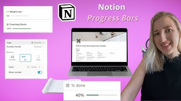 How to use the NEW progress bars in Notion (practical uses)