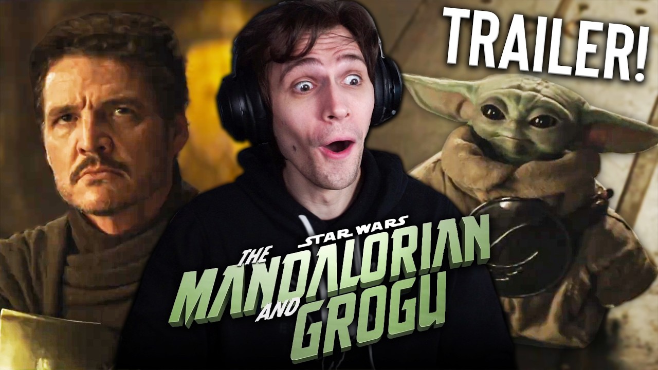 Реакция на официальный трейлер сериала «Мандалорец» и фильма «Грогу» (2026)!!