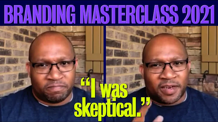BRANDING MASTERCLASS 2021 - The FUNDAMENTALS for Entrepreneurs and Billion-dollar Companies Revealed