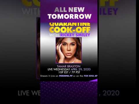 Rickey Smiley & Tamar Braxton On Fox Soul