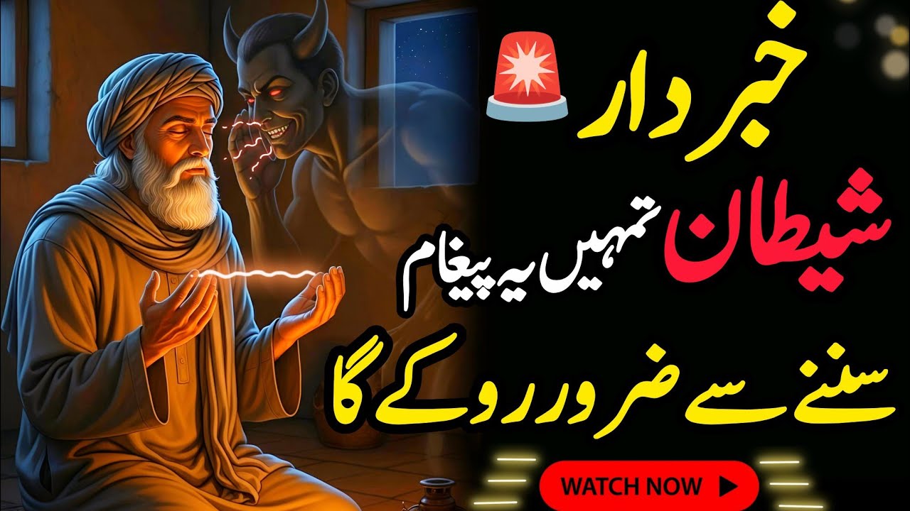 ⚠️ Khabardar! Shaitan Tumhein Ye Paigham Sunne Se Zaroor Rokega 💯#allahkaishara 