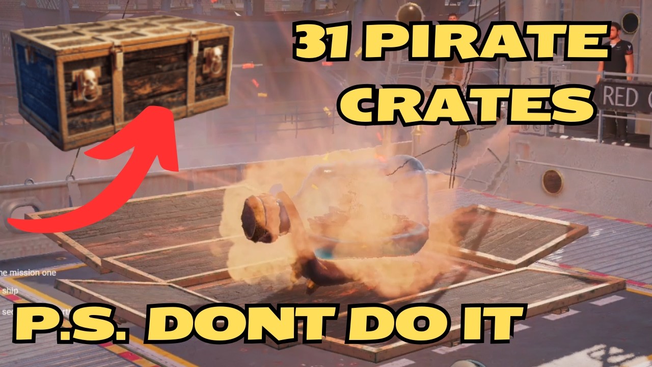 31 Pirate Containers - Zero Stars Do not Recommend - World of Warships Legends