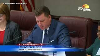 FloridaBarNews.TV - Update #117: House Panel Moves Wide-Ranging Criminal Justice Reform Measure