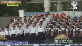 Video thumbnail of "JMCIM Main Childrens Choir -  We Wanna See Jesus Lifted High - April 22, 2018"