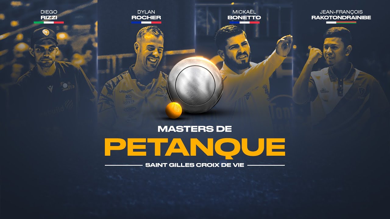 Miniature : (PETANQUE)🏆Masters de Pétanque | Etape 1: St-Gilles Croix de Vie 🎙️Romain Cuzin & Lému au cast