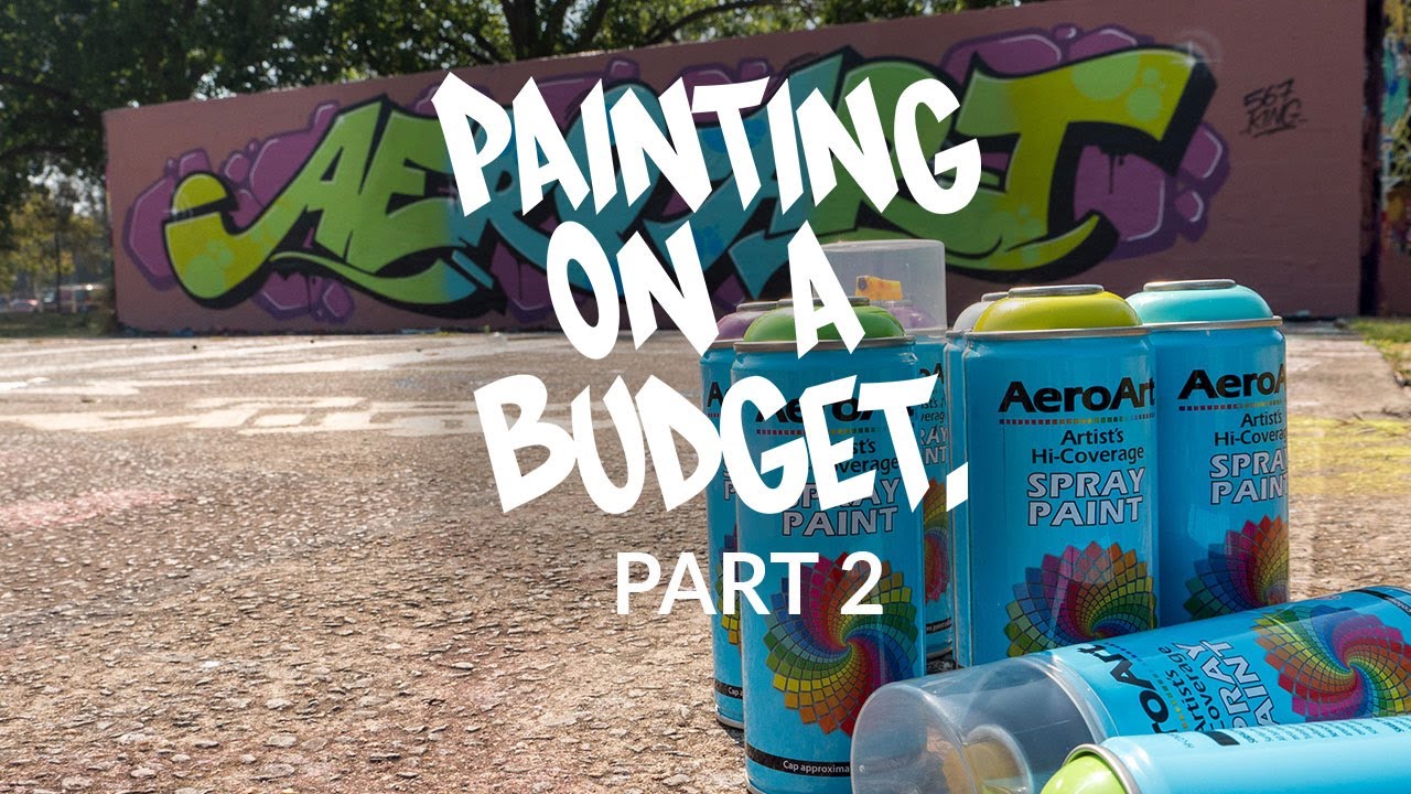 PAINTING ON A BUDGET Part 2 YouTube