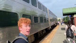 6/15/2022 Railfanning Downtown Wheaton The Complete Metra Evening Rush Hour