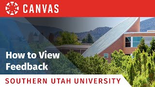 SUU Canvas: How to View Feedback