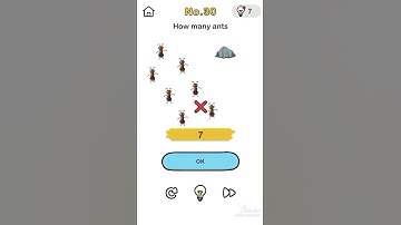 solution of level 30 brain out: How many ants #shorts #youtubeshorts #shortsfeed