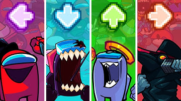 FNF Character Test | Gameplay VS Playground Mod: VS Impostor Alternated (Among Us) — ALL Characters