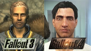 Fallout 3 VS Fallout 4 (Graphics comparison)
