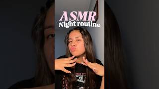 ASMR night routine #routine #rutina #skincare #skincareroutine