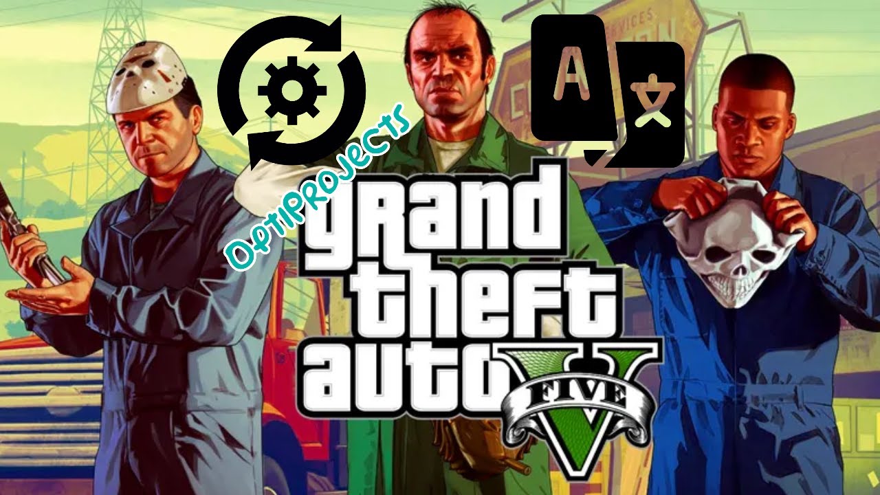 Cómo cambiar el idioma y los gráficos de GTA V Opti - YouTube
