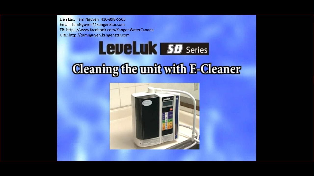 How to Eclean SD501, SD501 PT and JRII, JRII, JIV and Leveluk R