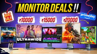 Price Drop🔻Best Monitor Deals Under 10000, 15000, 20000💥Flipkart GOAT Sale & Amazon Prime Day