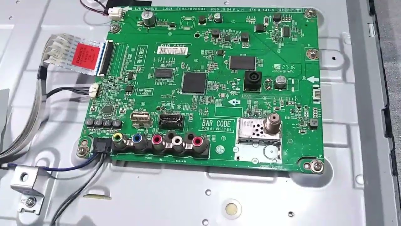 TV Lg   32lh510B  Substituição do Diodo da placa