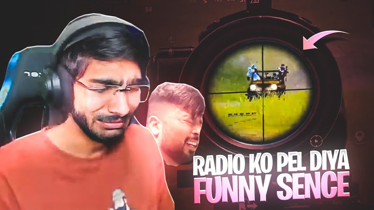 Attacked on Fm radio 🤣 funny match pubg