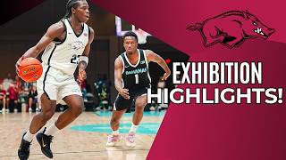REACTION: Arkansas Dominates Their First Two Exhibition Games In The Bahamas!