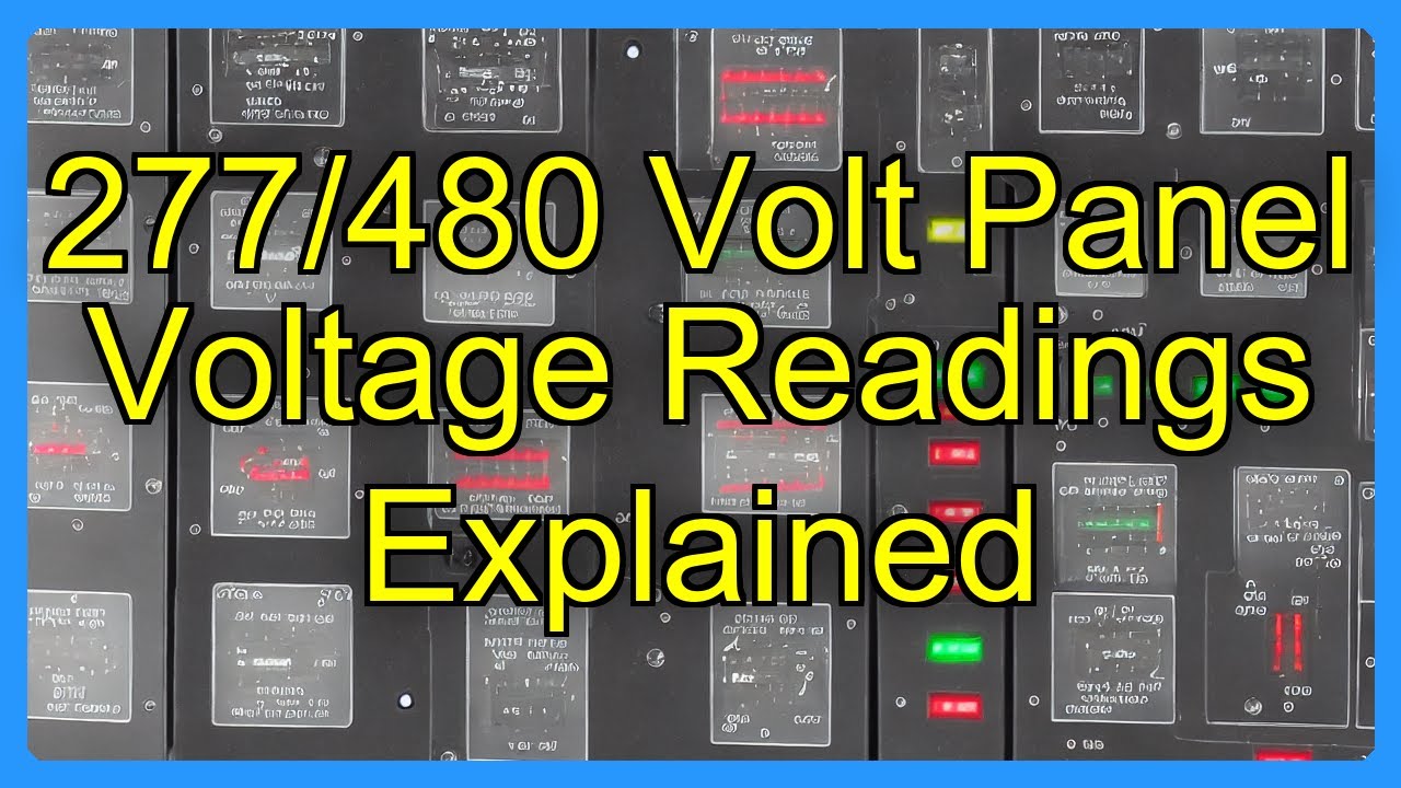 480Y/277 Volt Panel Voltage Readings Explained