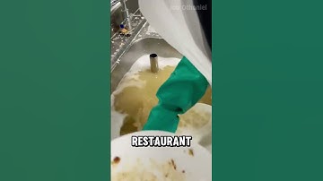 Secret Trick to Wash Dishes Like in Restaurants