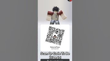 SCAN QR CODE TO BE FRIENDS!!  #scan #qrcode #roblox