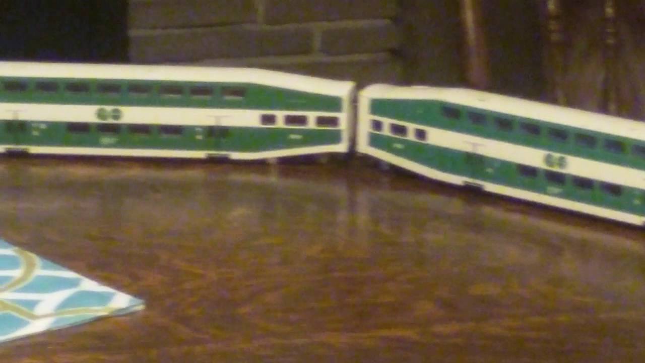 My ho scale go train collection 2 YouTube