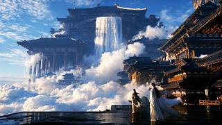 Heavenly Palace Above the Clouds | Epic Eastern Fantasy Realm in 4K