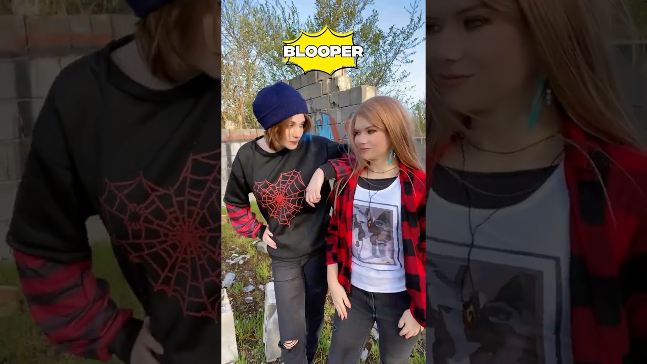 Wind broke the tripod🥀 #BLOOPER | Rachel Amber & Chloe Price @witchera_ #cosplay | Life is Strange