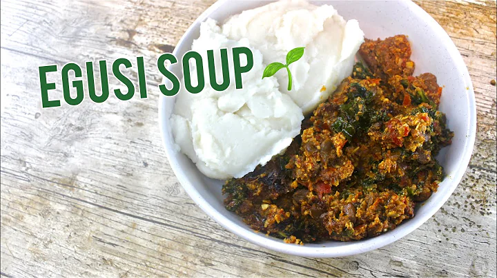 VEGAN EGUSI SOUP | FT VEGAN MEAT CHUNKS | NVK
