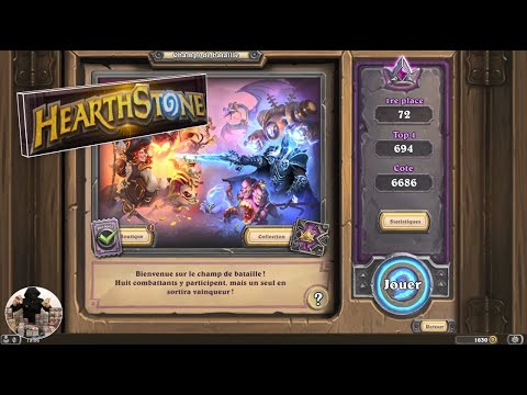 Я приближаюсь к 7000 очков опыта на поле боя Hearthstone