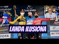 LANDA alcanza el PODIO de una TIRRENO fascinante