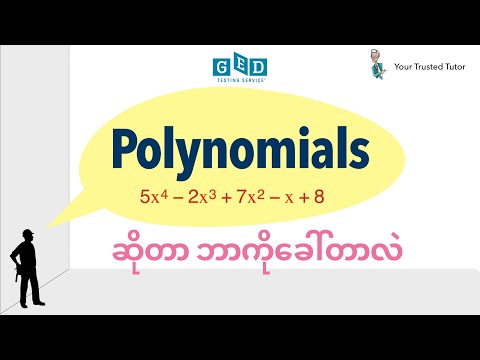 Polynomials ဆိုတာ ဘာကိုခေါ်တာလဲ