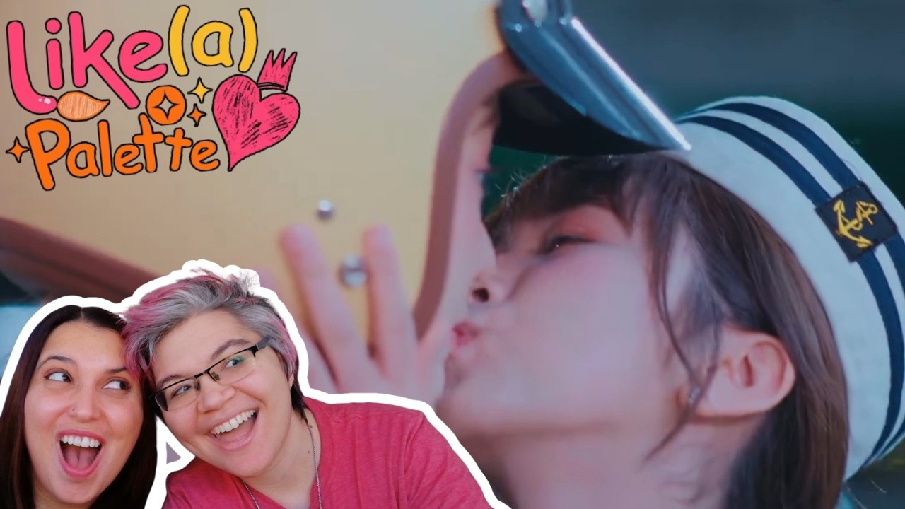 She kissed her! Lesbian Couple React to Like a Palette ep 6.