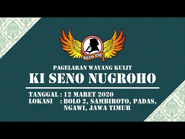 #LiveStreaming KI SENO NUGROHO - BAGONG BANGUN DESO NOTO KUTHO class=