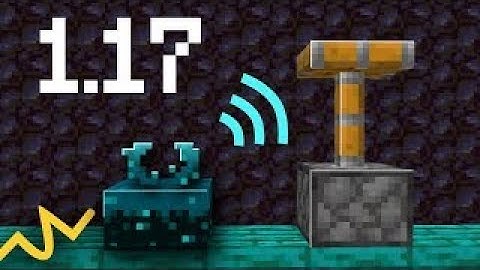 How to make a 2x2 wireless Minecraft sculk door *EASY* (Snapshot 20w49a/1.17/1.17 beta)