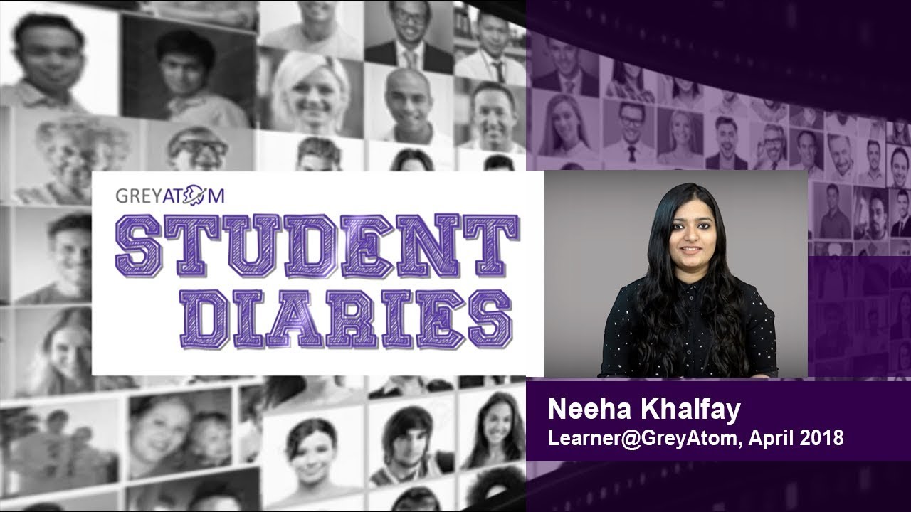 Neeha Khalfay Testimonial | Student Diaries | Data Science | GreyAtom