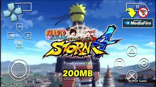 Play Naruto Ultimate Ninja Storm 4 PPSSPP Latest Small Size 2023 Android | Naruto PPSSPP