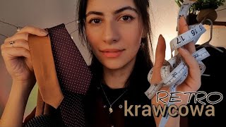 ASMR po polsku DLA PANÓW retro krawcowa 🎩 ROLEPLAY