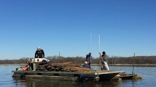 Stake Bed Crappie on KY Lake