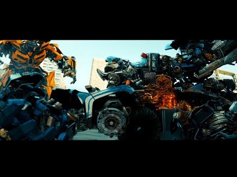 Transformers: Dark of the Moon sentinel prime kills ironhide (1080HD VO)